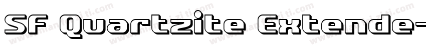 SF Quartzite Extende字体转换